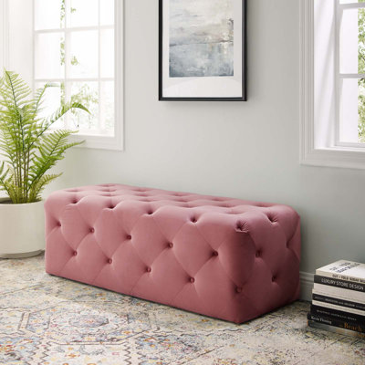 Modway Amour Tufted Button Entryway Bench