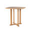 Essential Outdoor Square Teak Bar Table