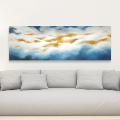 Abstract Clouds - Living Room Canvas Art for Home Decor