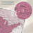 Dark Pink Push Pin USA Milstead-107944407