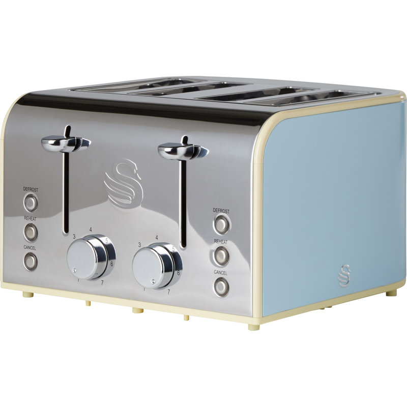 Swan Toaster Oven, Blue
