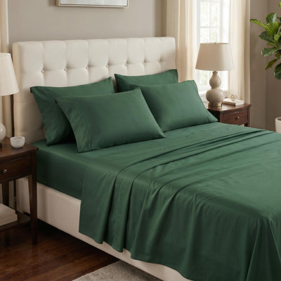 300-Thread Count Deep Pocket Standard Cotton Sheets
