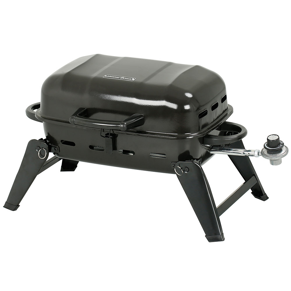  MASTER COOK Gas Grill, BBQ 4-Burner Cabinet Style