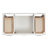 55'' Single Bathroom Vanity with White Quartz Top-93359359