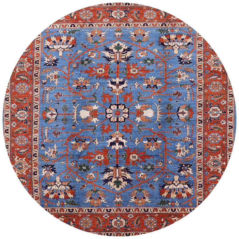 Oriental Indoor Rug, Round 6'