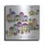  «O Little Town» par Elle Media Group SA, art mural en métal, 36 po x 36 po-473666619