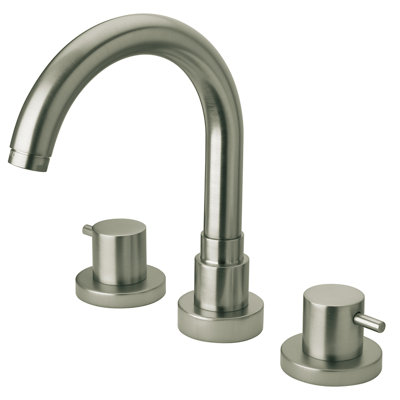 Garniture de robinet de baignoire romaine à deux poignées Elba