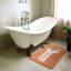 Tapis rectangulaire antidérapant pour salle de bain-42101509-42101516-122103222