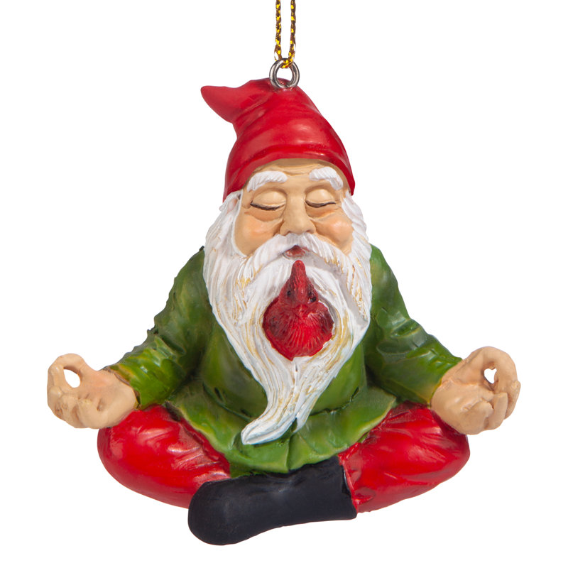 Ornement de vacances Zen Gnome, 1