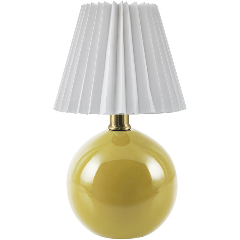 Nelie Accent Table Lamp, Yellow