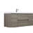 Space-saving Wall-mounted Vanity Engineered Wood Modern Bathroom