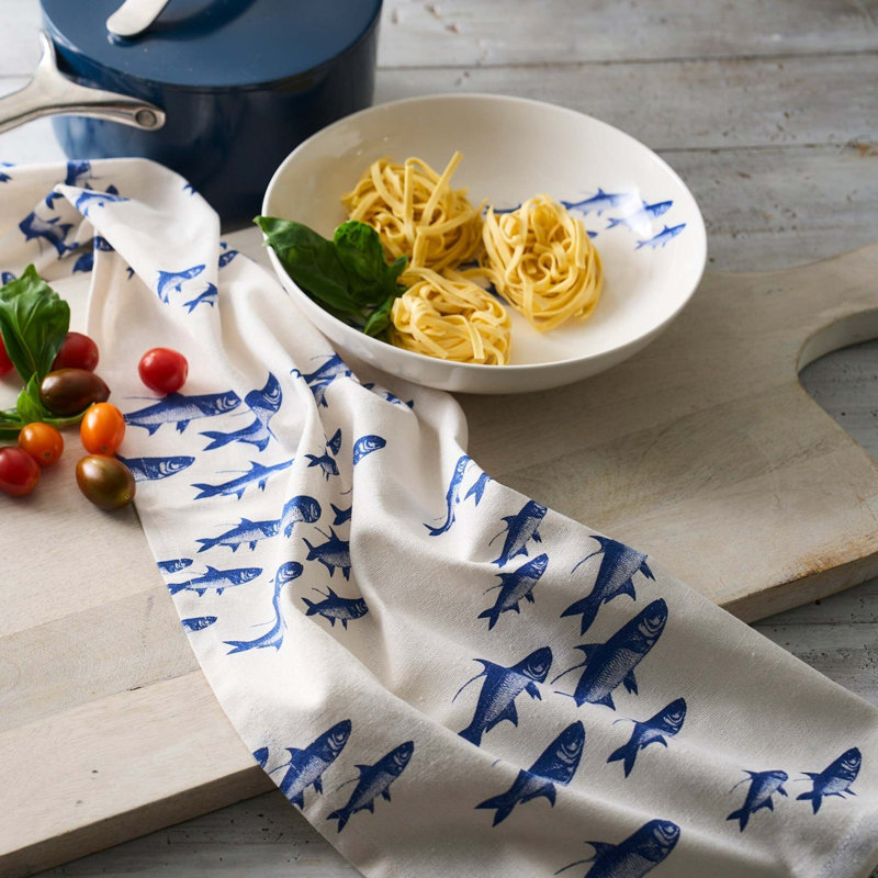 School Of Fish Tea Towel