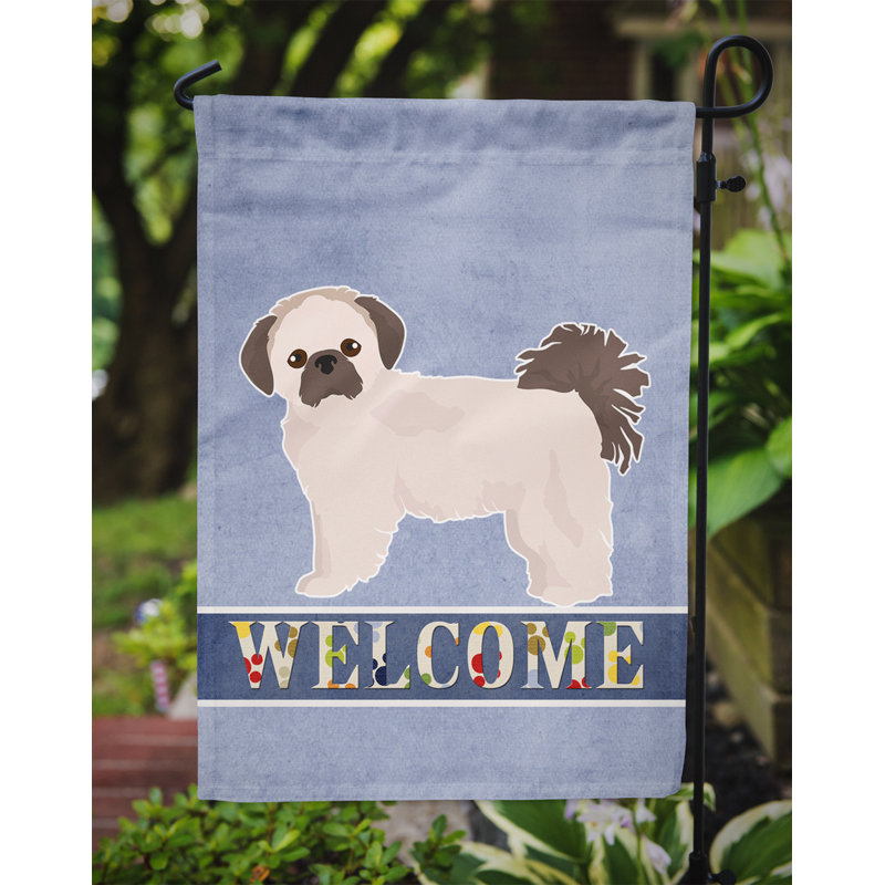 Drapeau impérial Shih Tzu Welcome Garden taille 9EC59815D20042D399EE9FCE8498D299, Pékapoo