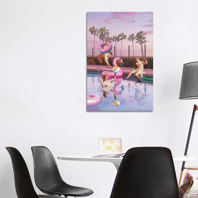 Pool Party by Jonas Loose - Print on Canvas