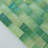 Swimming Pool 1" x 2" Straight Edge Glass Mosaic Tiles in Sea Shadow-103615830