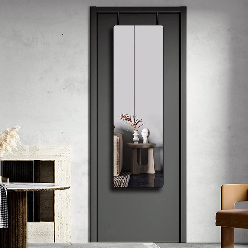 Miroir de porte, Noir