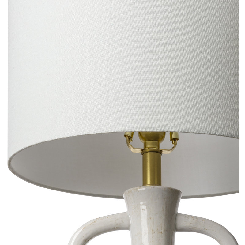 Lampe de table en céramique Argentine, Blanc
