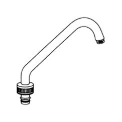 Chateau 2 Handle Laundry Sink Spout
