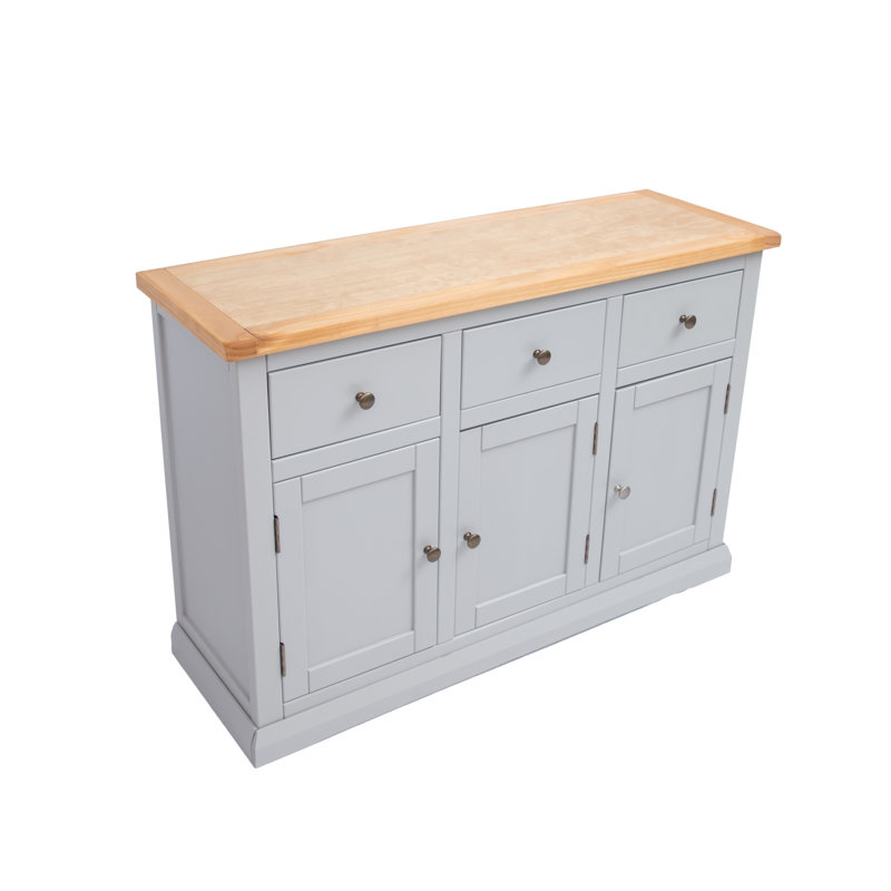 Dayana 3+3 Sideboard, Grey/Bronze