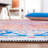 Kingsford Oriental Rust/Navy Area Rug-1811900498
