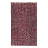 Moraine Wool Area Rug in Gray/Purple/Red