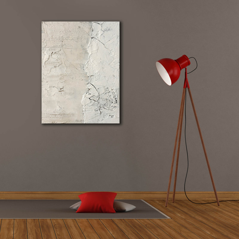  «White Surface» par Design Fabrikken, art mural sur toile, H 34 po x l 26 po