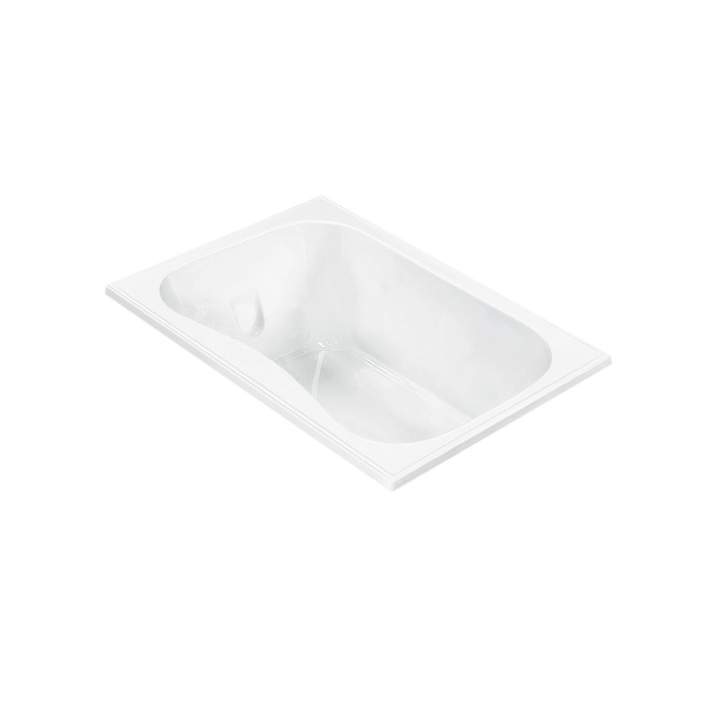 Baignoire encastrée 59,5 po MTI Solutions, Blanc
