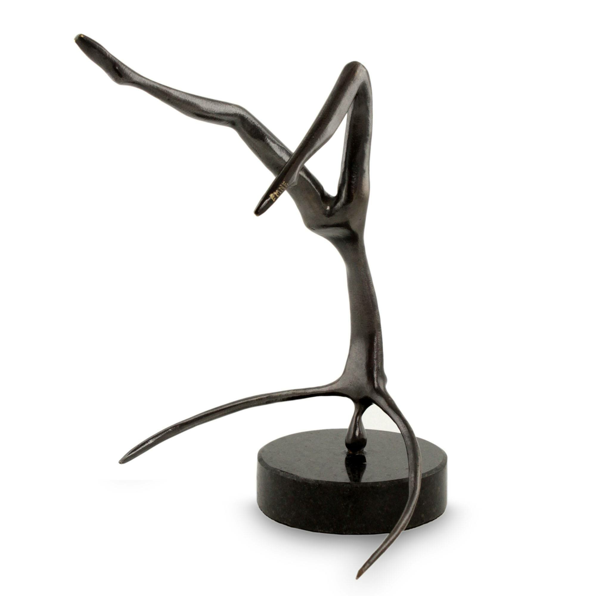 Novica Illusion I Bronze Sculpture