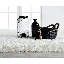 Roslyn Floppy White Rug