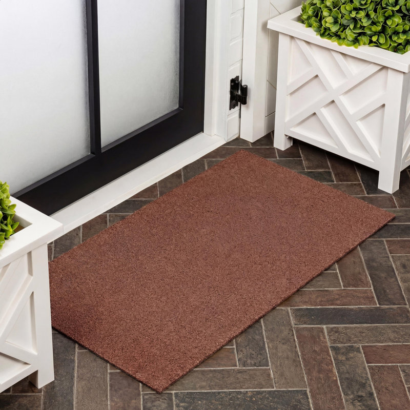 Tapis d'intérieur / extérieur Kalonni, L 24 po x L 48 po, Beige