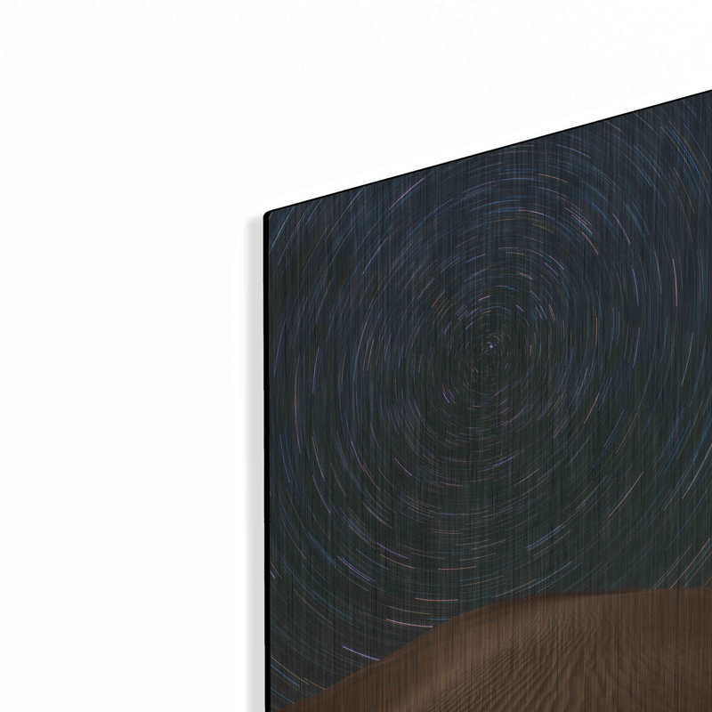 «Alone on The Dunes» par Darren White, art mural en métal, H 24 po x l 16 po