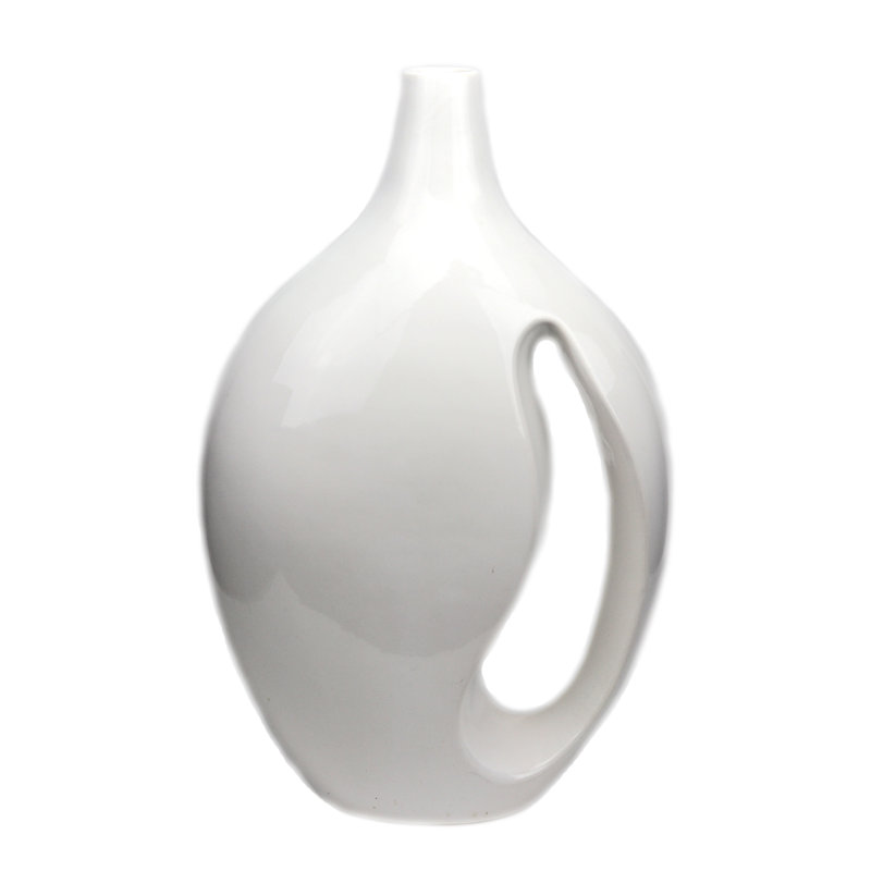Vase en céramique Lifestyle blanc