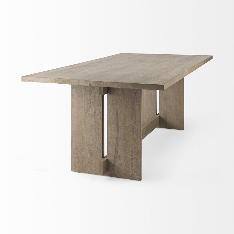 Table de salle à manger 84 "taupe