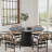 Solid Wood Round Pedestal Dining Table-479808691-479808690