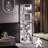 69"H 4-Tier Corner Display Cabinet with Light-411506419