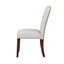 2 chaises de salle à manger Tissu de revêtement. Ornements cloutés. Sièges confortables. Structure durable. Pour différents espaces. H 20 po x l 17,25 po x P 17,25 po avec 2 ressorts.