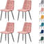 Upholstered Velvet Dining Chair-1592541280