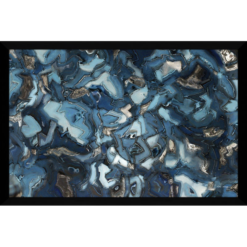 « saved from my », reproduction d’art, H 21,5 po x l 27,5 po x P 0,75 po, Cadre noir