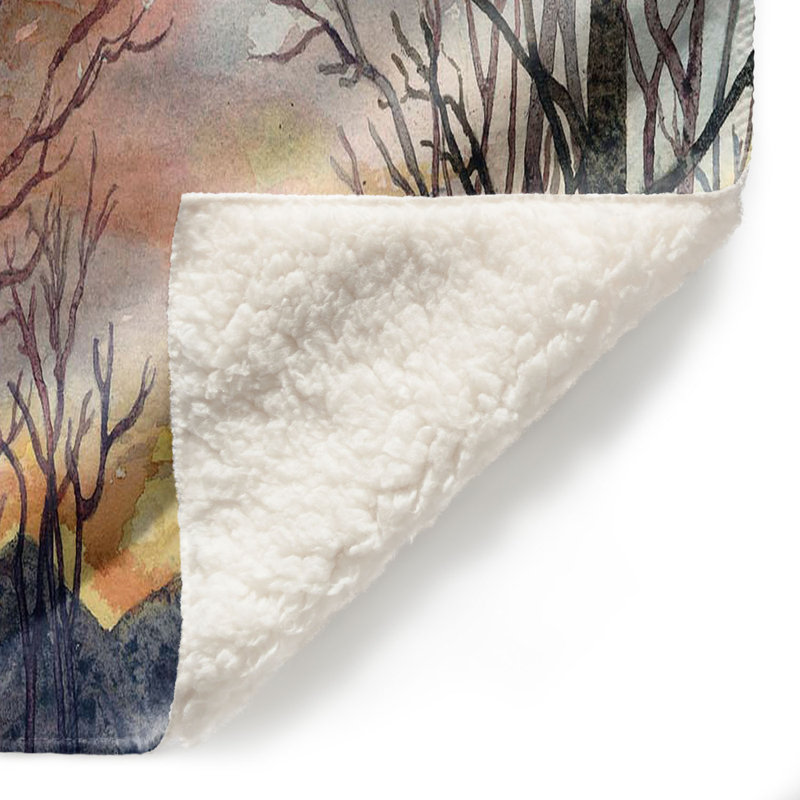  Couverture douce en sherpa, 68 po x 80 po
