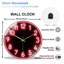 Horloge murale 12 po