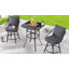 Ensemble bistro long avec coussins 31,5 po Abaigeal