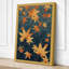 Autumn Leaves Adrift Modern - Wrapped Canvas-1072775861-1072775860