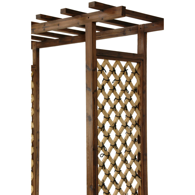 Japanese Wood Arbor