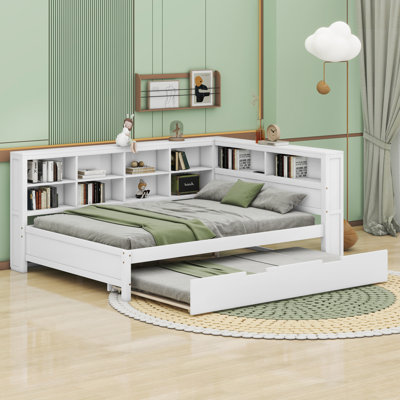 Lacustrine Platform Storage Bed