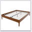 Structure de lit plateforme en rayonne de bambou massif de 15 po de hauteur, avec support en lattes de bois, style moderne et minimaliste, aucun sommier tapissier requis, assemblage facile-1649525573-1649525572