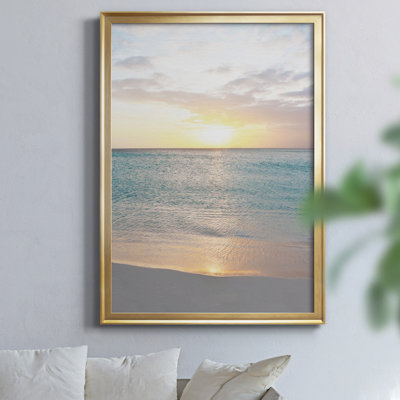 Natalie Carpentieri by J Paul - Matted and Framed Under Acrylic Glass, Large Living Room Wall Art