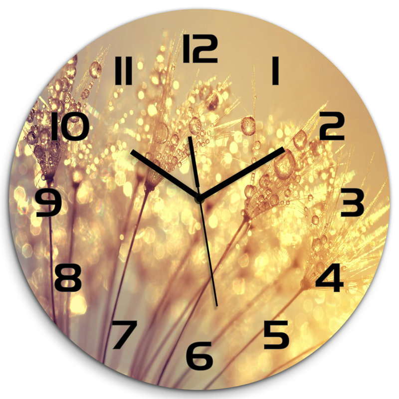 Jeru Glass Wall Clock