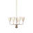 Lodovico Solid Brass 5-Light Chandelier