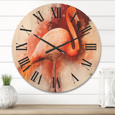 Solid Wood Wall Clock