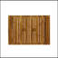 Table d'appoint pliable Huntsville en bois d'acacia durable et conception portable pour une utilisation extérieure